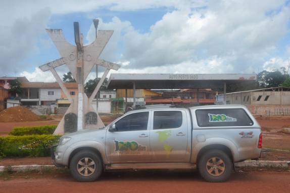 Em Rurópolis, entroncamento da Cuiabá-Santarém e Transamazônica - PA